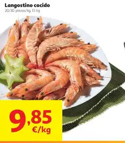 Alcampo Langostino cocido oferta