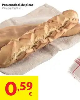 Alcampo Pan candeal de picos oferta