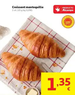 Alcampo Croissant mantequilla oferta