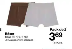 Zeeman Bóxer oferta