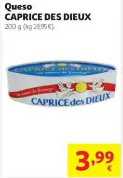 Alcampo CAPRICE DES DIEUX Queso oferta