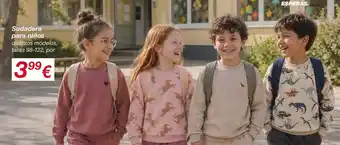 Sudadera para niños