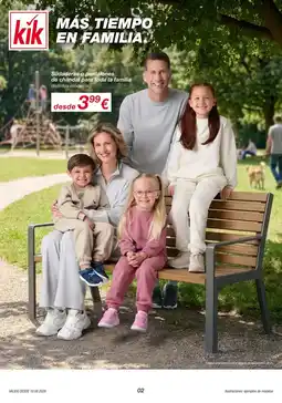 KIK Sudaderas o pantalones de chándal para toda la familia oferta