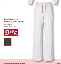 KIK Pantalones de chándal para mujer oferta