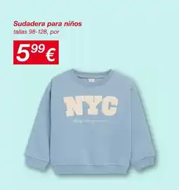 KIK Sudadera para niños oferta