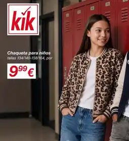 KIK Chaqueta para niños oferta