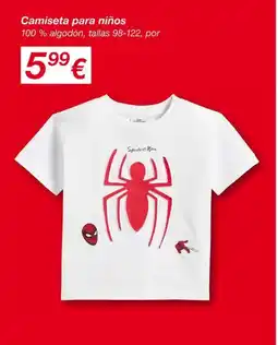 KIK Camiseta para niños oferta