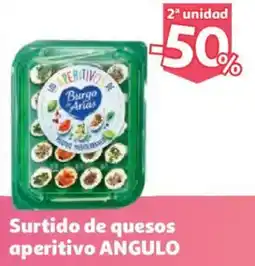 Alcampo ANGULO Surtido de quesos aperitivo oferta