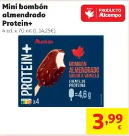 Alcampo Mini bombón almendrado Protein+ oferta