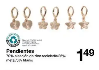 Zeeman Zeeman - pendientes oferta
