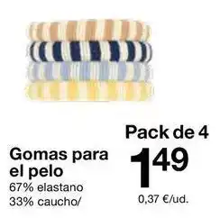 Zeeman Zeeman - gomas para el pelo oferta