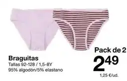 Zeeman Zeeman - braguitas oferta