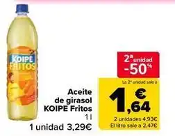 Koipe - aceite de girasol fritos