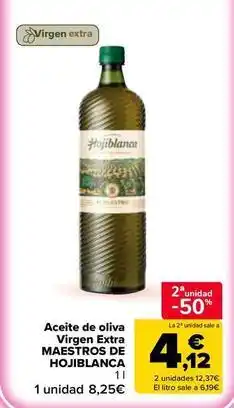 Carrefour Market Hojiblanca - aceite de oliva virgen extra oferta