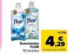 Carrefour Market Flor - suavizantes oferta
