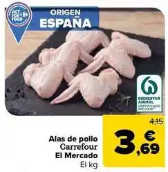 Carrefour Market Carrefour - alas de pollo el mercado oferta