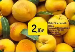Dialprix Gold - melocoton amarillo oferta