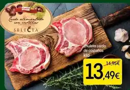 Dialprix Coren - chuleta cerdo de castañas oferta