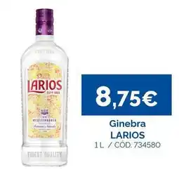 Dialsur Cash & Carry Larios - ginebra oferta
