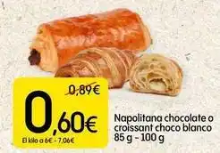 Dialprix Blanco - napolitana chocolate o croissant choco oferta