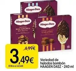 Dialprix Häagen-dazs - variedad de helados bombon oferta