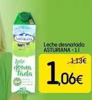 Dialprix La asturiana - leche desnatada oferta