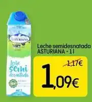 Dialprix La asturiana - leche semidesnatada oferta