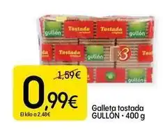 Dialprix Gullón - tostada oferta