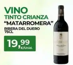 Quality Supermercados Matarromera - vino tinto crianza oferta