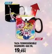 Toy Planet Taza termosensible warriors oferta