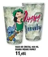 Toy Planet Cristal - vaso de 400 ml ohana means family oferta