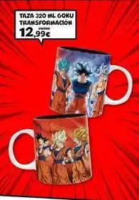 Toy Planet Taza 320 ml goku transformacion oferta