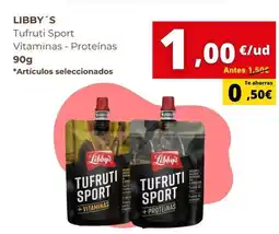 Tu Trébol Hipermercados Libby's - tufruti sport vitaminas proteinas oferta