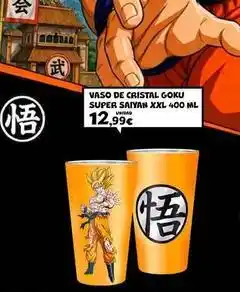 Toy Planet Cristal - vaso de goku super saivan xxl 400 ml oferta