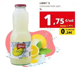 Tu Trébol Hipermercados Libby's - limonada fresh light oferta