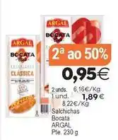 Plenus Supermercados Argal - salchichas oferta