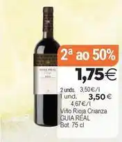 Plenus Supermercados Marca guia - viño rioja crianza oferta