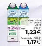Plenus Supermercados La asturiana - leite sen lactosa oferta