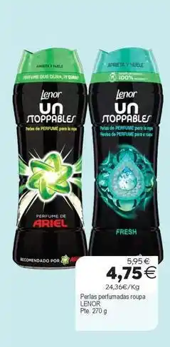 Plenus Supermercados Lenor - perts perfumadas roupa oferta