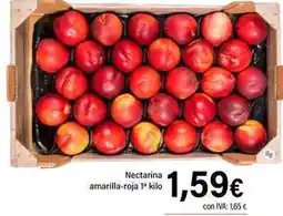 Cash Ifa Nectarina amarilla-roja 1p kilo oferta
