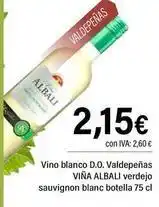 Cash Ifa Viña albali - vino blanco d.o. valdepenas oferta
