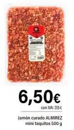 Cash Ifa Almirez - jamón curado oferta