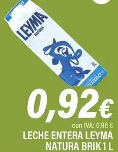 Cash Ifa Leyma - leche entera natura brik oferta