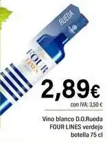 Cash Ifa Rueda - vino blanco d.o. verdejo botella oferta