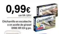 Cash Ifa Orbe - chicharillo en escabeche o en aceite de girasol oferta