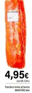 Cash Ifa Fiambre lomo al horno oferta