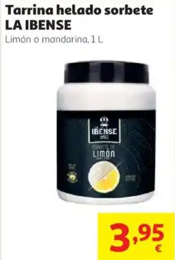 Alcampo LA IBENSE Tarrina helado sorbete oferta