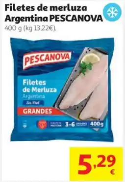 Alcampo PESCANOVA Filetes de merluza Argentina oferta