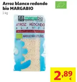 Alcampo MARGABIO Arroz blanco redondo bio oferta