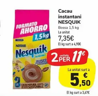 Carrefour Market Cacau instantani nesquik oferta